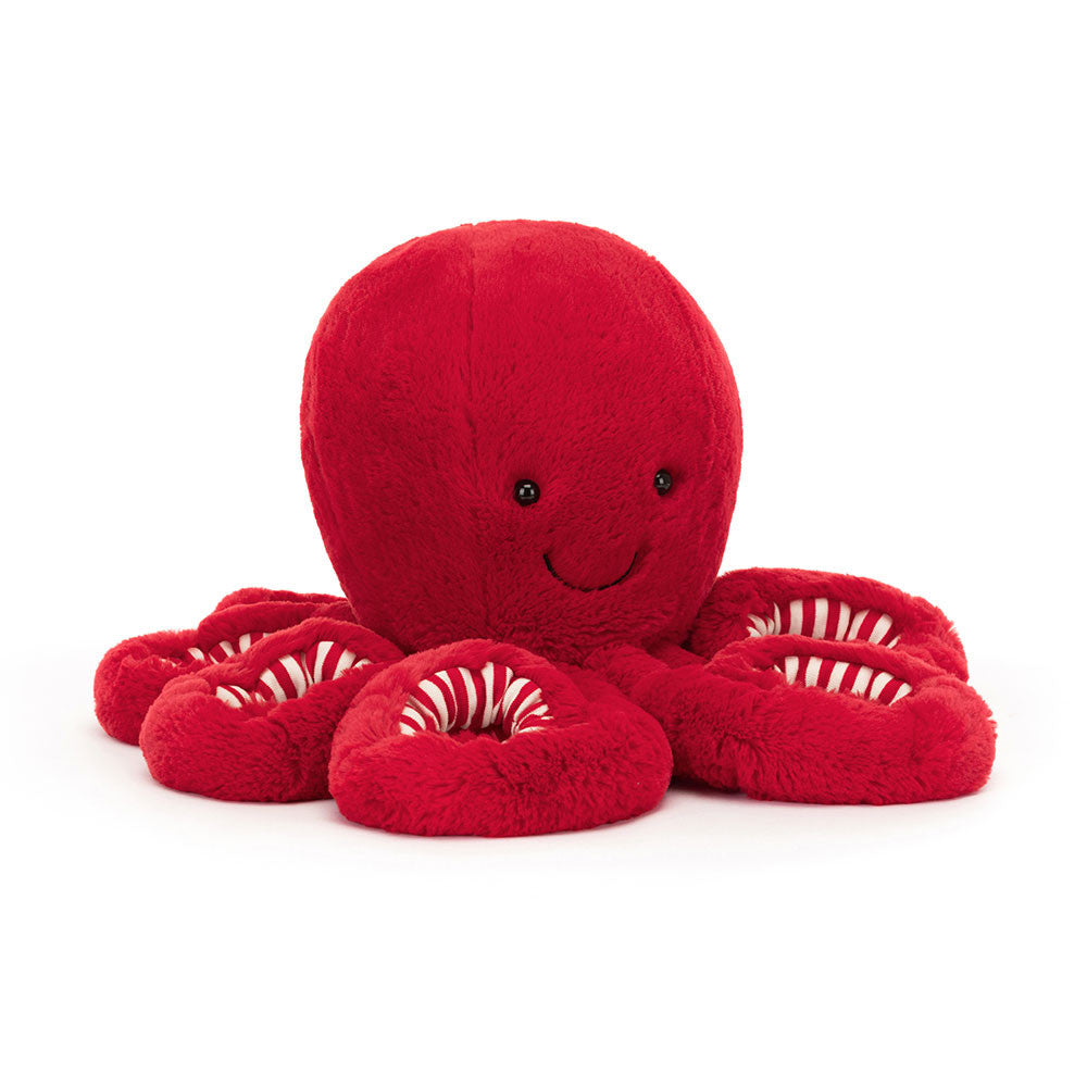 Plüsch-Oktopus – cranberry 27 cm - tablude.com