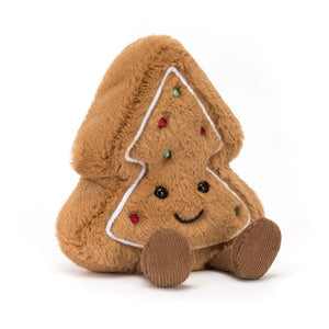 Pluszowa Wesoła Piernikowa Choinka Jellycat 14 cm - tablude.com