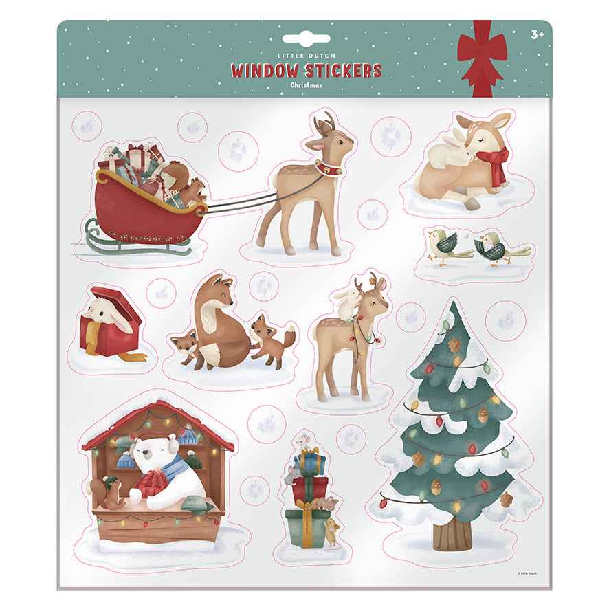 Weihnachts-Fenstersticker – 43-teiliges Set - X-MAS