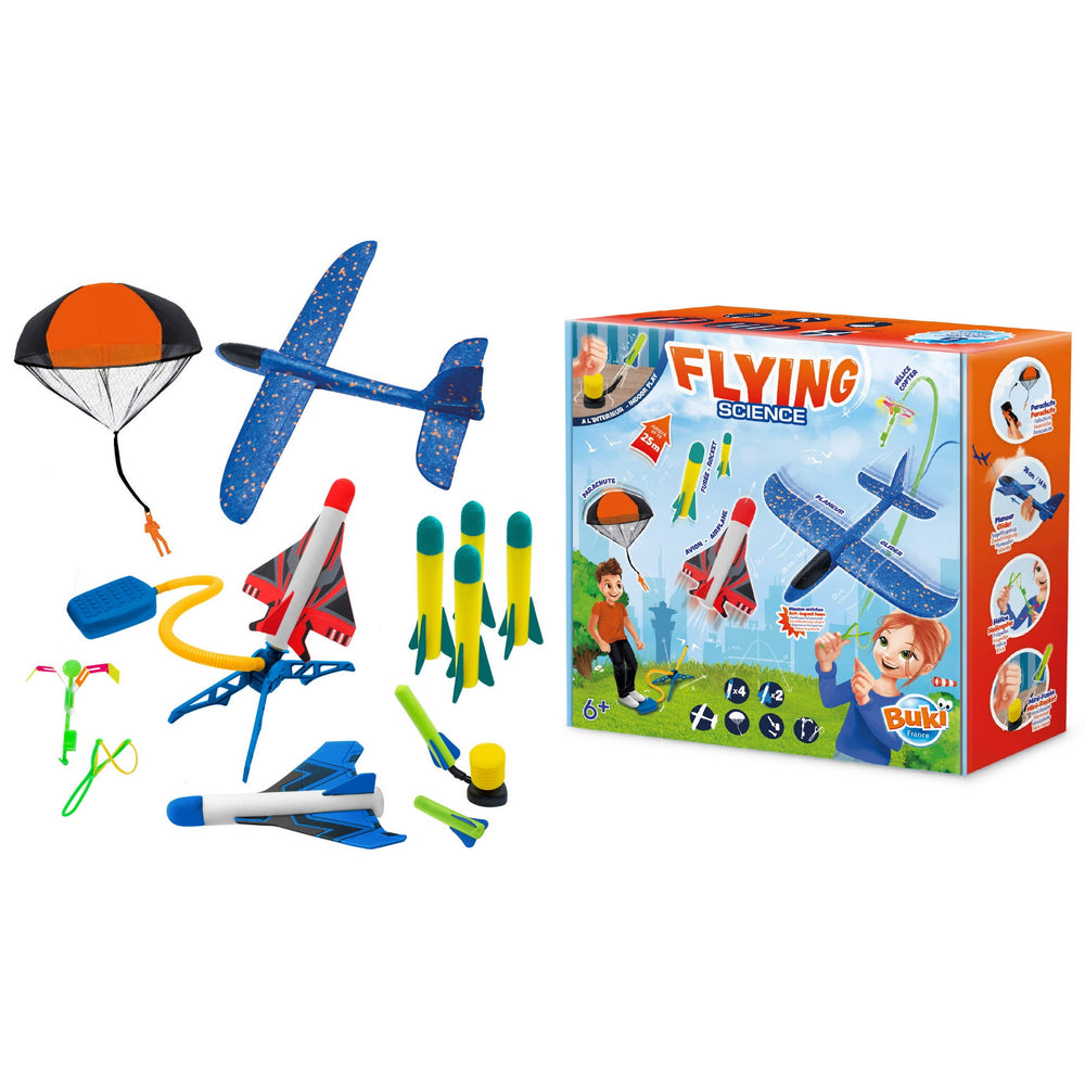 Set mit 6 Spielzeugen – Fliegendes Lernen - tablude.com