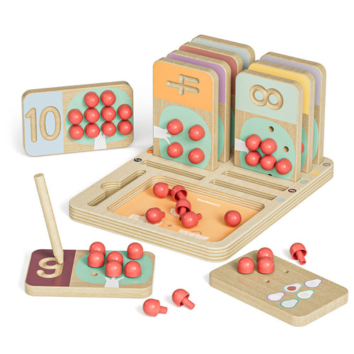 Lernspielzeug zum Erlernen des Zählens – Ich zähle Früchte - tablude.com