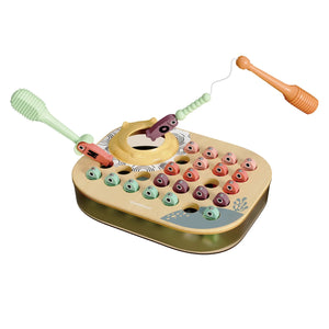 Magnetisches Geschicklichkeitsspiel – Fische fangen ABC - tablude.com