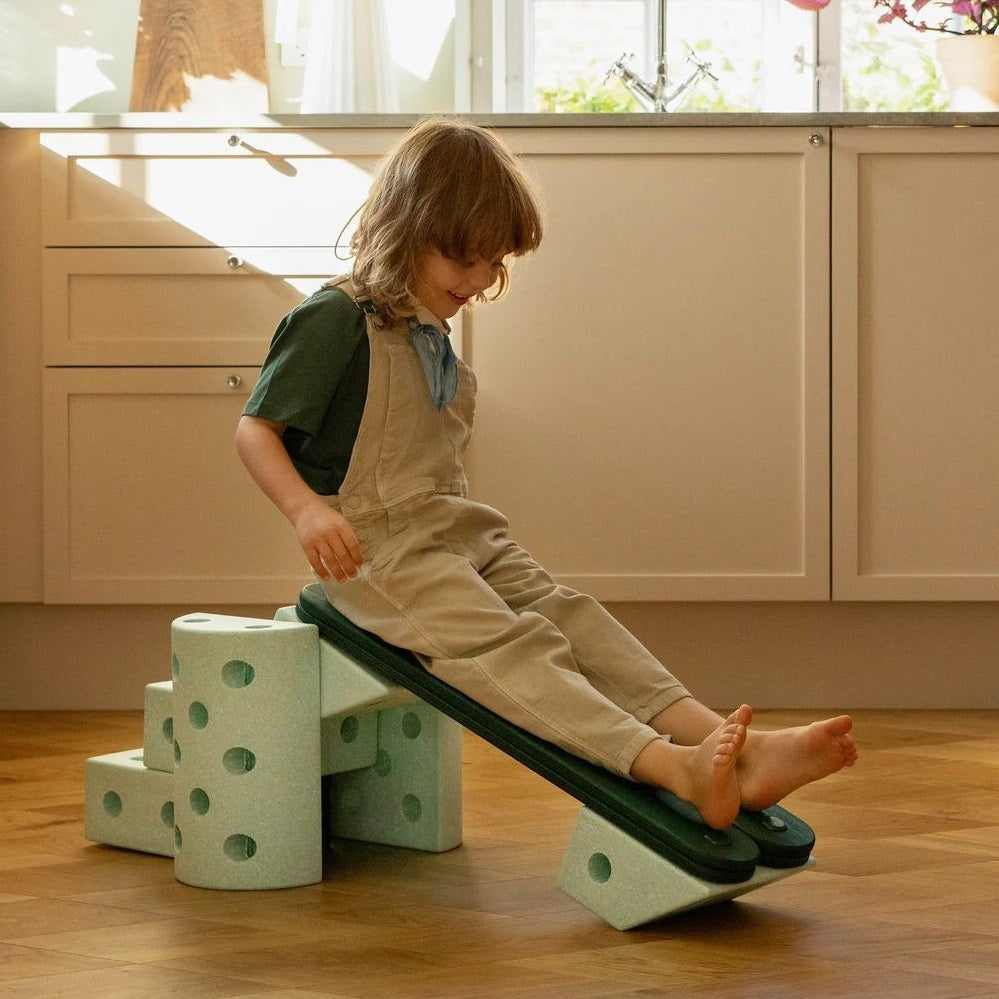 Beams Balance Board – Ocean Mint/Forest Green 2 Stück