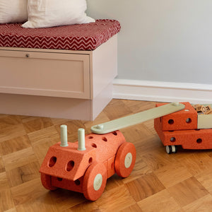 Beams Balance Board – Burnt Orange/Dusty Green 2 Stück - tablude.com