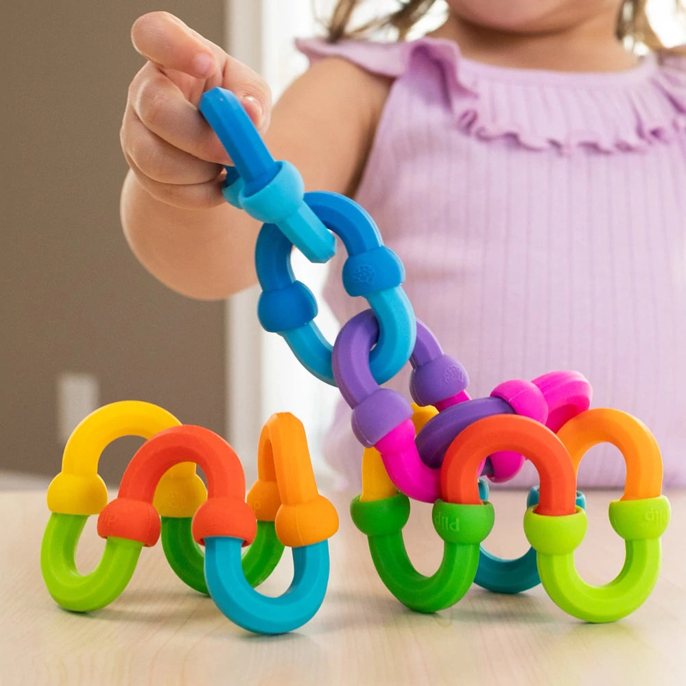 Półokrągłe Klocki Fat Brain Toys - Plip Links - tablude.com