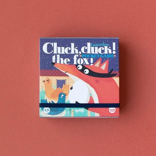 Familienspiel in Taschenversion Cluck, cluck! Fox! – Puk Puk, hier ist der Fuchs! - tablude.com
