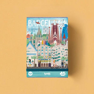 Doppelseitiges Puzzle – Barcelona 100 Teile - tablude.com