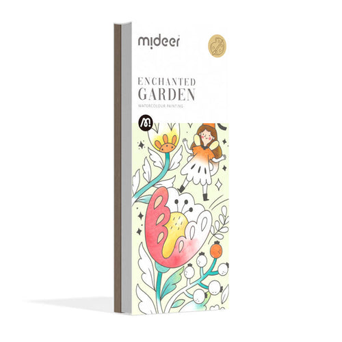 Aquarell-Malbuch – Der verzauberte Garten - tablude.com