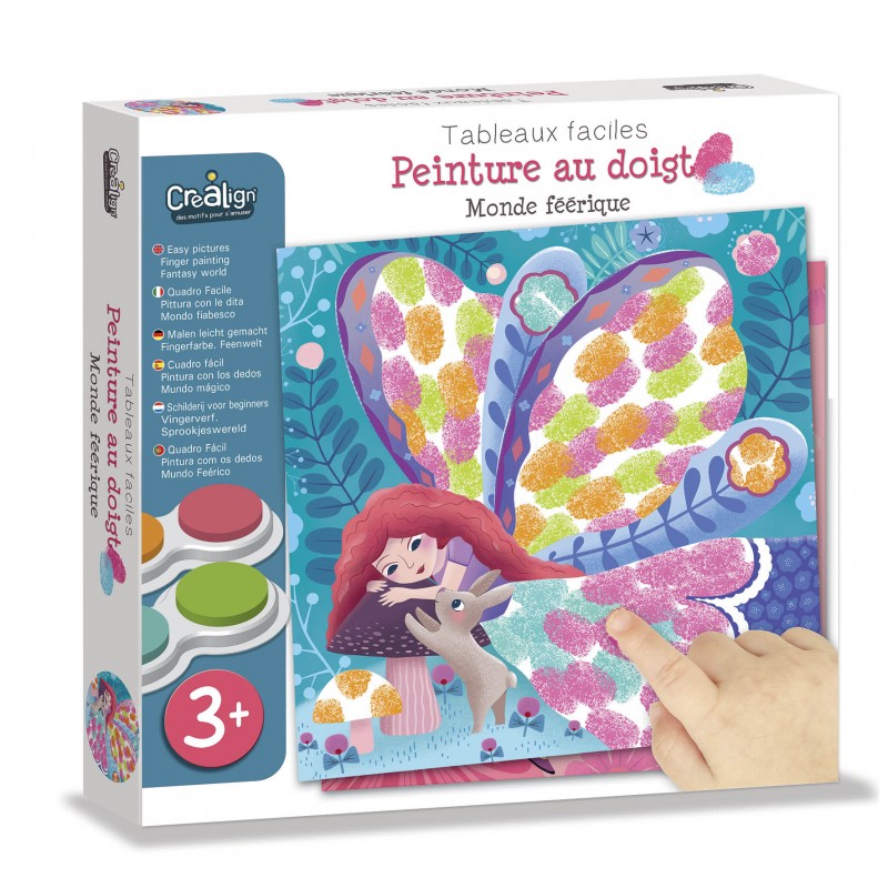 Fingerfarben-Set – Feen