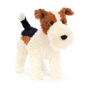 Plüsch-Foxterrier-Welpe – Hector 24 cm - tablude.com