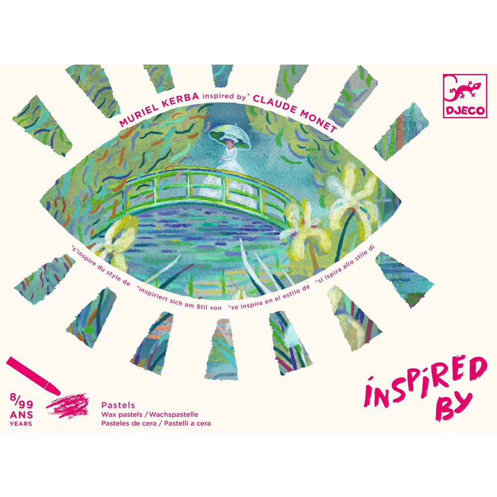 Kunstset Inspirationen – Wasserlilien - tablude.com