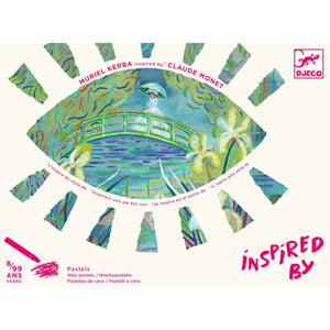 Kunstset Inspirationen – Wasserlilien - tablude.com