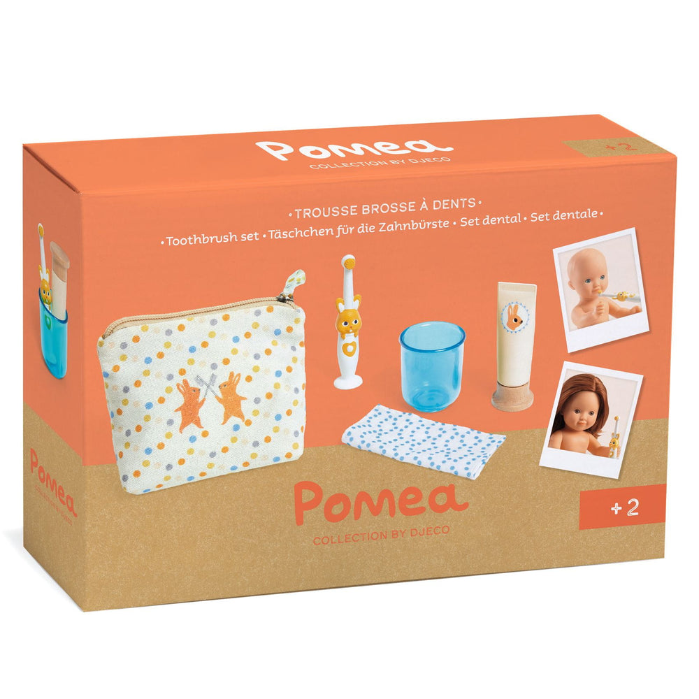 Zahnputzset für Pomea-Puppen - tablude.com