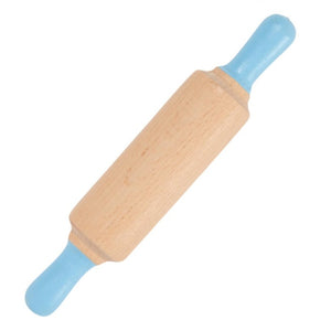 Holz-Teigroller – Blau - tablude.com