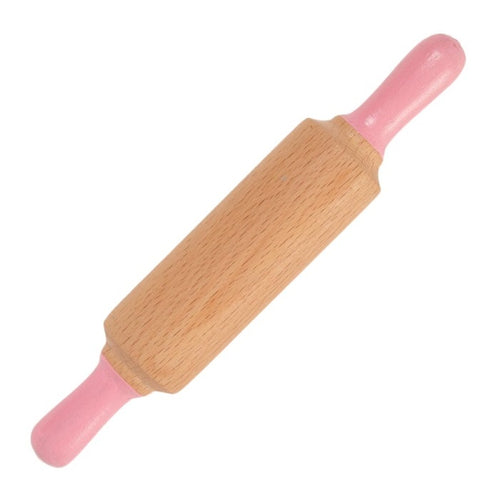 Holz-Teigroller – Rosa - tablude.com