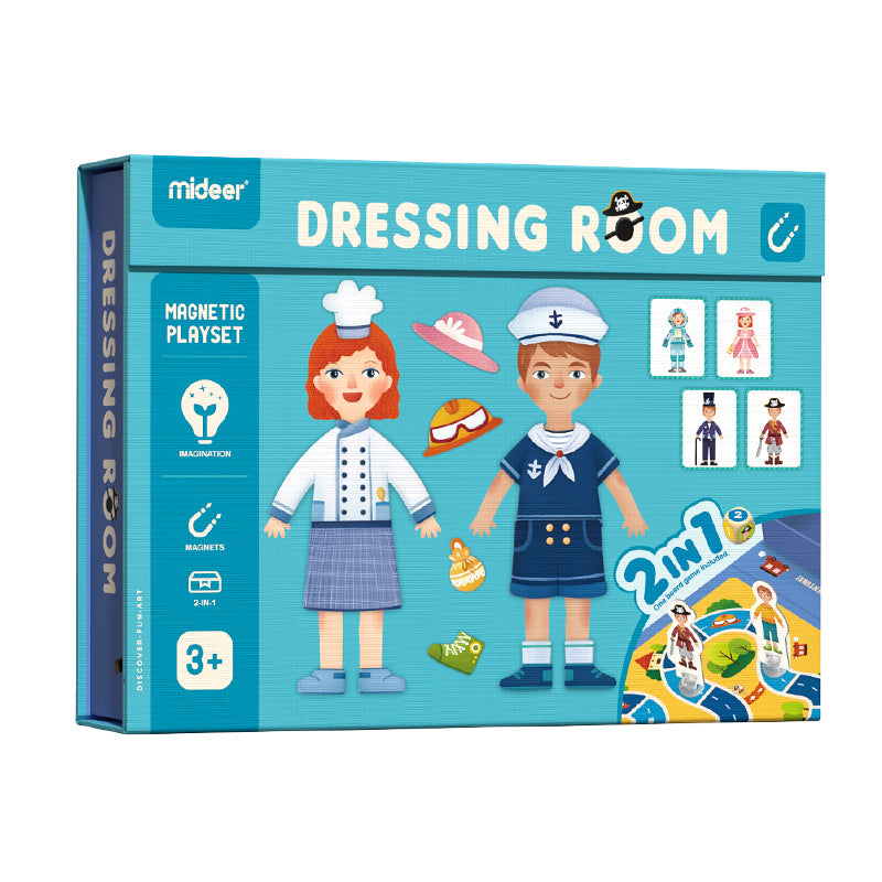 Magnetisches Puzzle und Spiel 2in1 – Kleidung - tablude.com