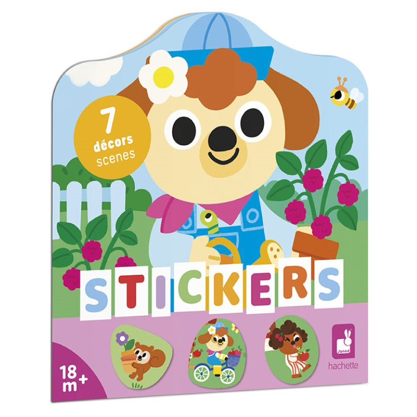 Stickerbuch 18m+ - Garten - tablude.com