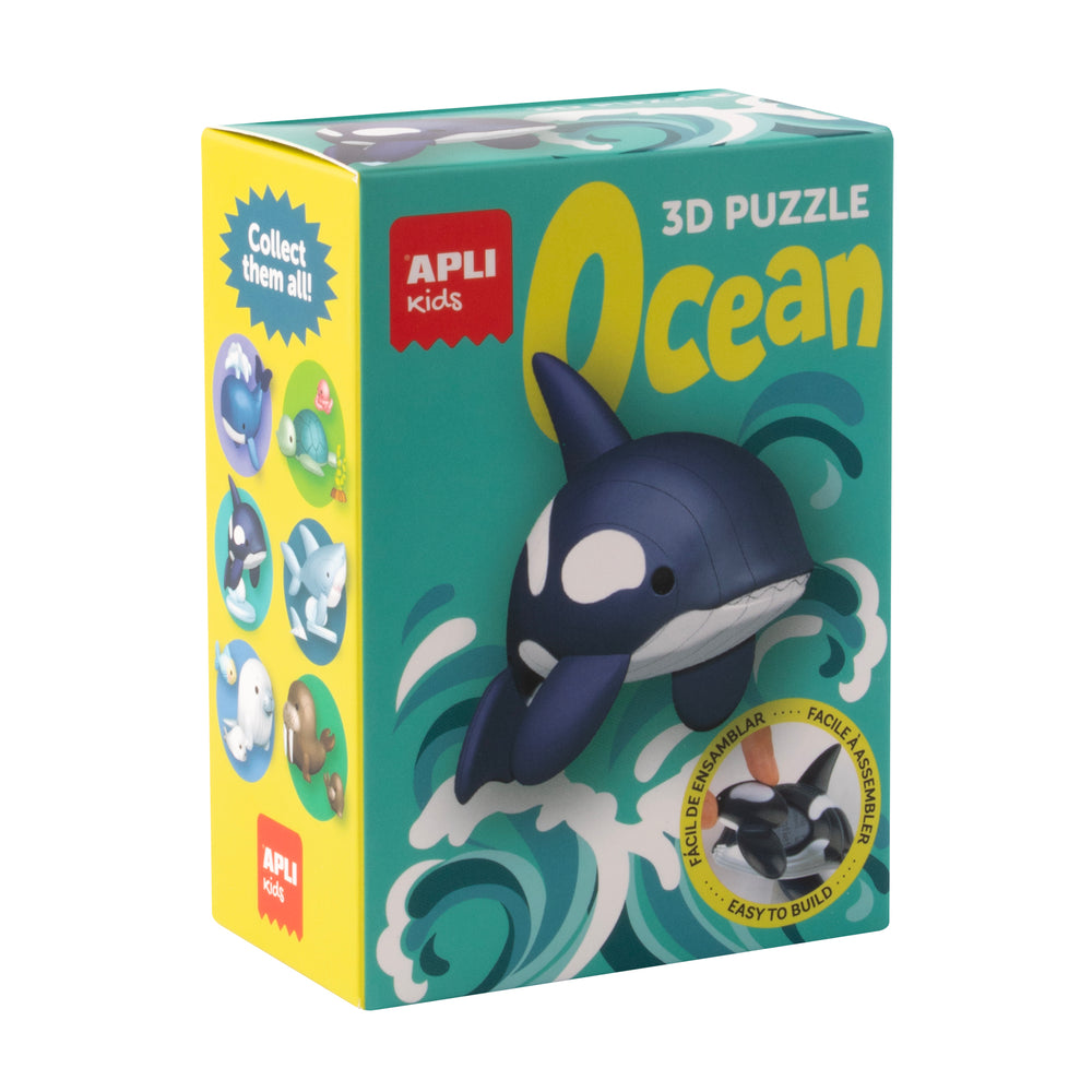 3D-Puzzle Ozean – Orca - tablude.com
