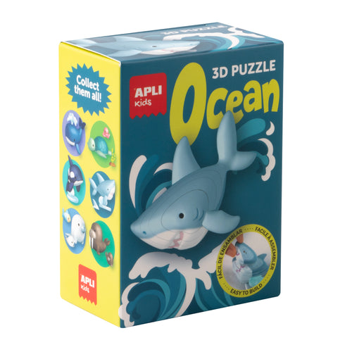 3D-Puzzle Ozean – Hai - tablude.com