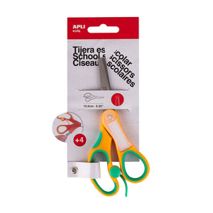 Schere für Kindergartenkinder 13 cm – Gelb - tablude.com