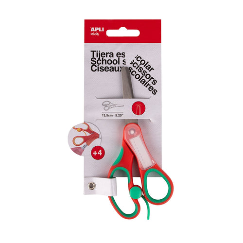Schere für Kindergartenkinder, 13 cm – Rot - tablude.com