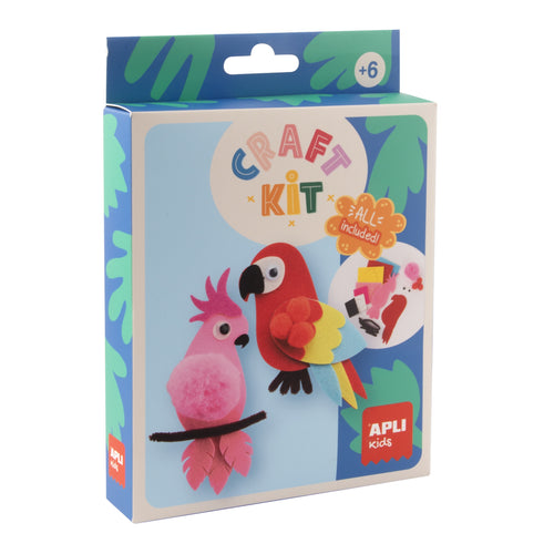 Kreatives DIY-Bastelset – Filzvögel - tablude.com