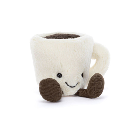 Plüsch-Espressotasse „Fröhlich“ 10 cm - tablude.com