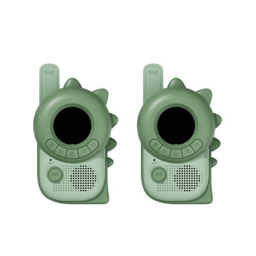 Walkie-Talkie für Kinder – Grüner Dinosaurier - tablude.com