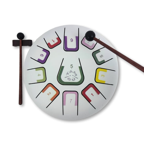 Zungentrommel Tambu – White Mat - tablude.com