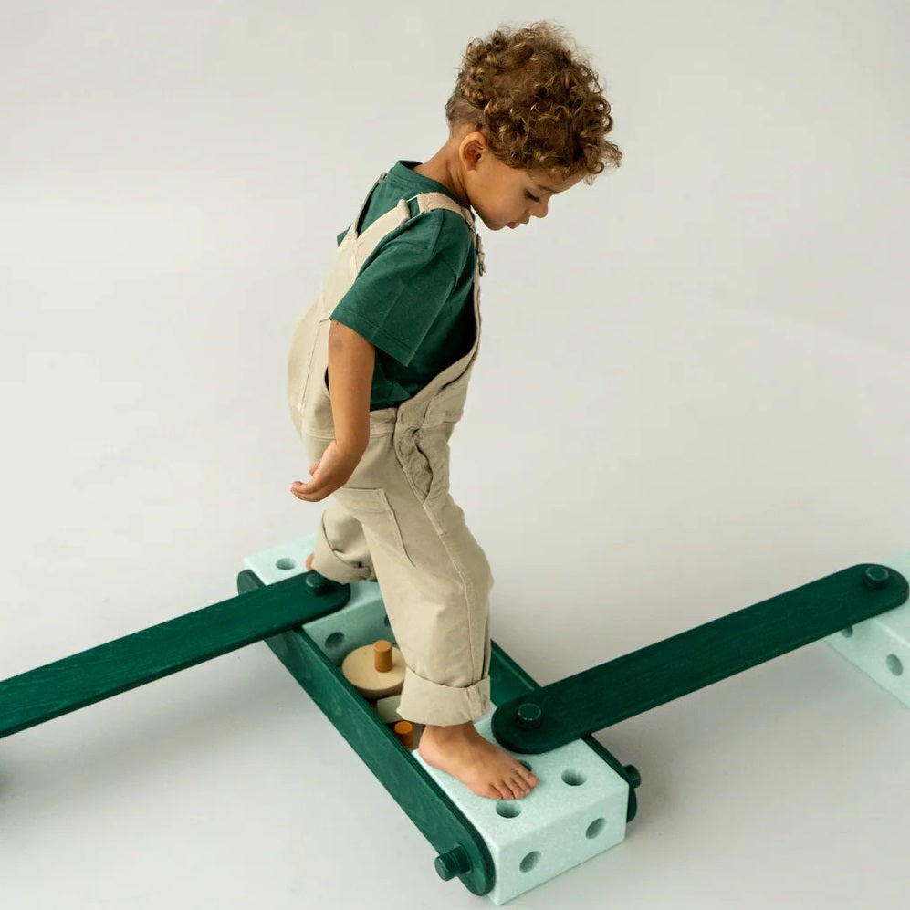 Balance Track Set – Ozeanminze/Waldgrün - tablude.com