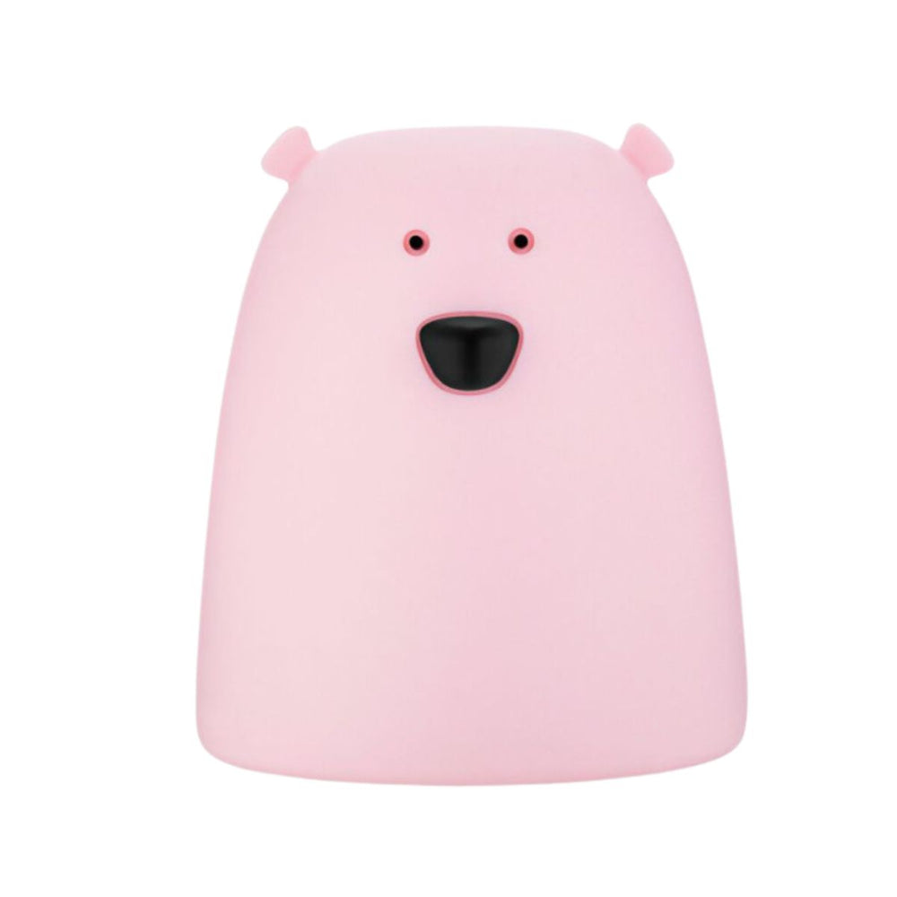 Kleine Teddybär-Lampe – rosa