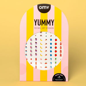 Nagelsticker – Yummy 120 Stück - tablude.com