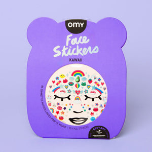 Gesichtsaufkleber – Kawaii 85 Stück - tablude.com