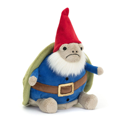 Plüsch-Schildkröte  -  Timmy Gartenzwerg 28 cm - tablude.com