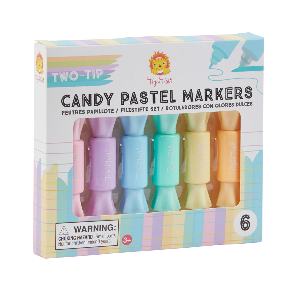 Zweiseitige Pastell-Filzstifte - tablude.com