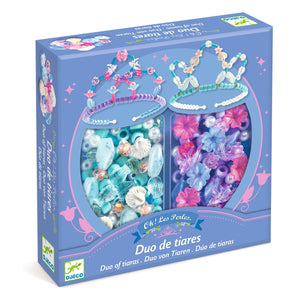 Schmuckset – 2 blaue Diademe - tablude.com