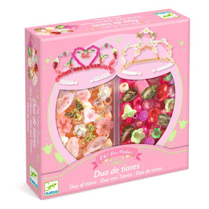 Schmuckset – 2 rosa Diademe - tablude.com