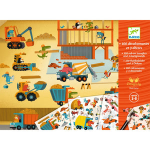 Kunstset Abziehbilder – Fahrzeuge - tablude.com