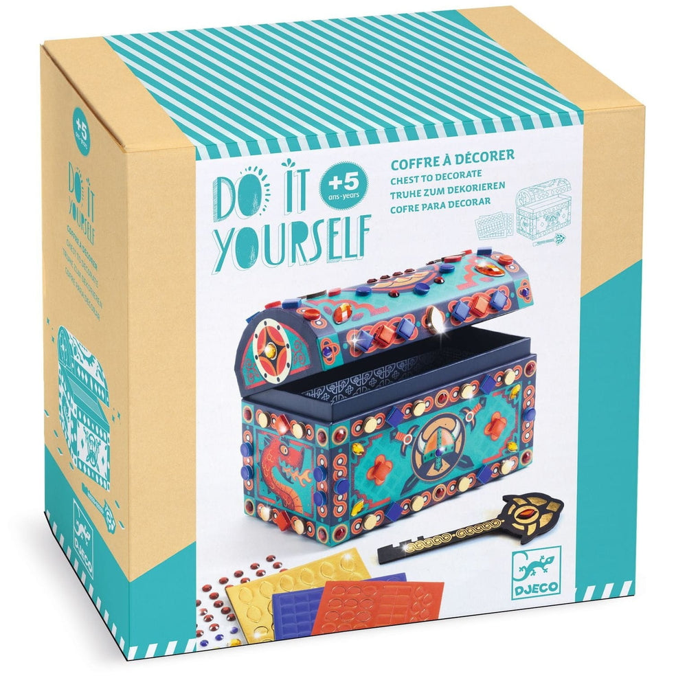 Kreativsets zum Selbermachen - Schatulle mit Schlüssel - tablude.com
