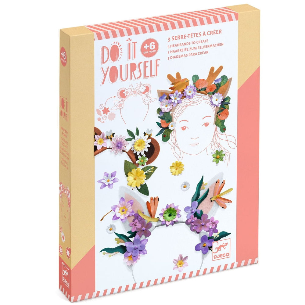 Do it yourself – Blumen-Haarbänder mit Tiermotiven - tablude.com