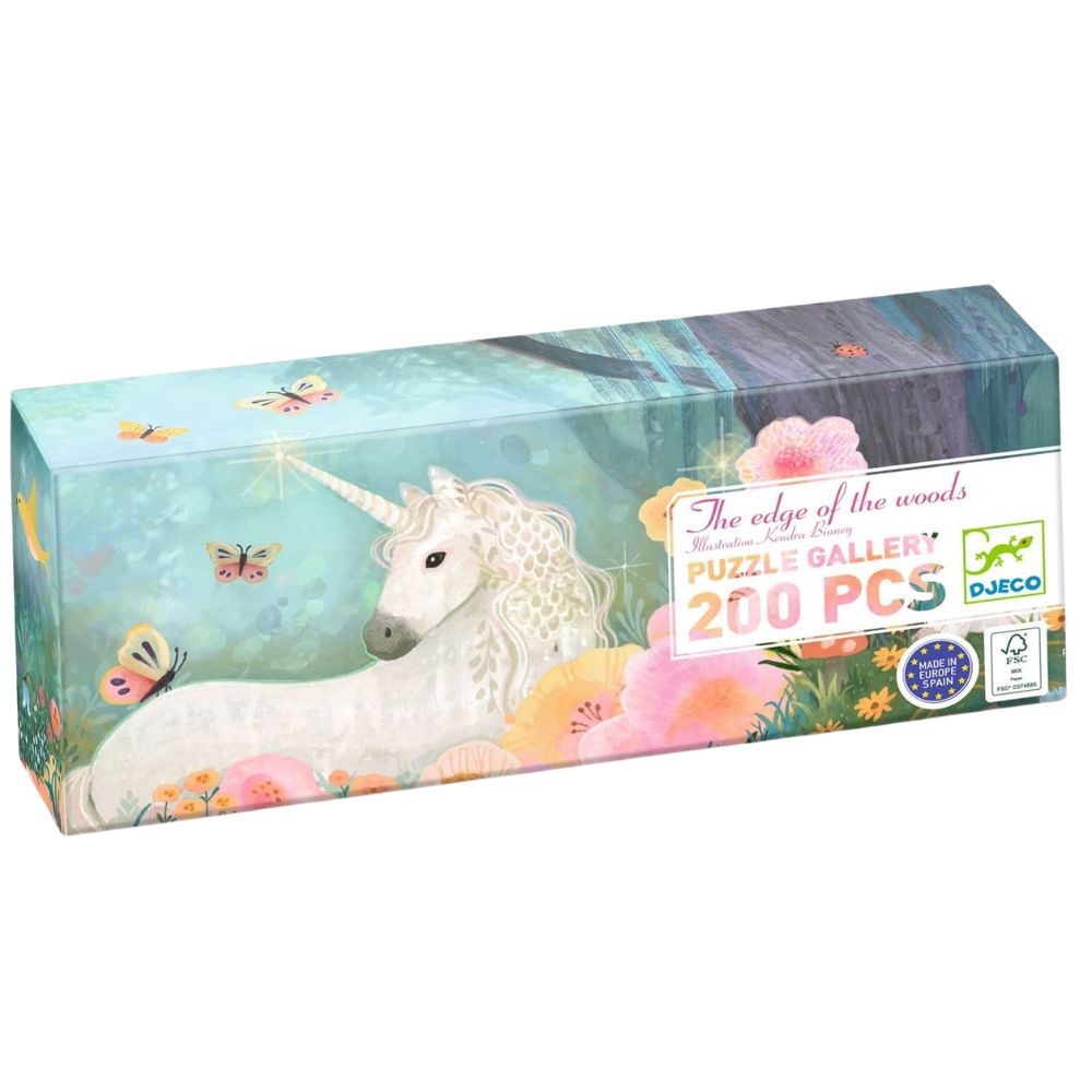 Papp-Puzzle  - Einhörner 200 Teile - tablude.com