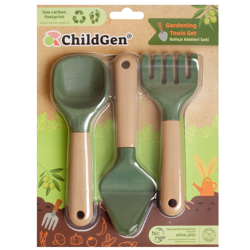 Gartengeräte-Set zur Förderung der Feinmotorik - tablude.com