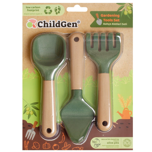 Gartengeräte-Set zur Förderung der Feinmotorik - tablude.com