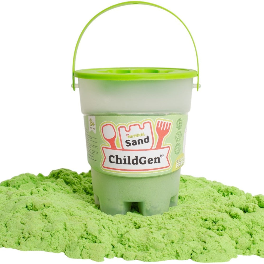 Kinetic Sand, 100 % natürlich – Grün 500 g - tablude.com