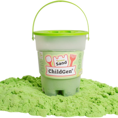 Kinetic Sand, 100 % natürlich – Grün 500 g - tablude.com