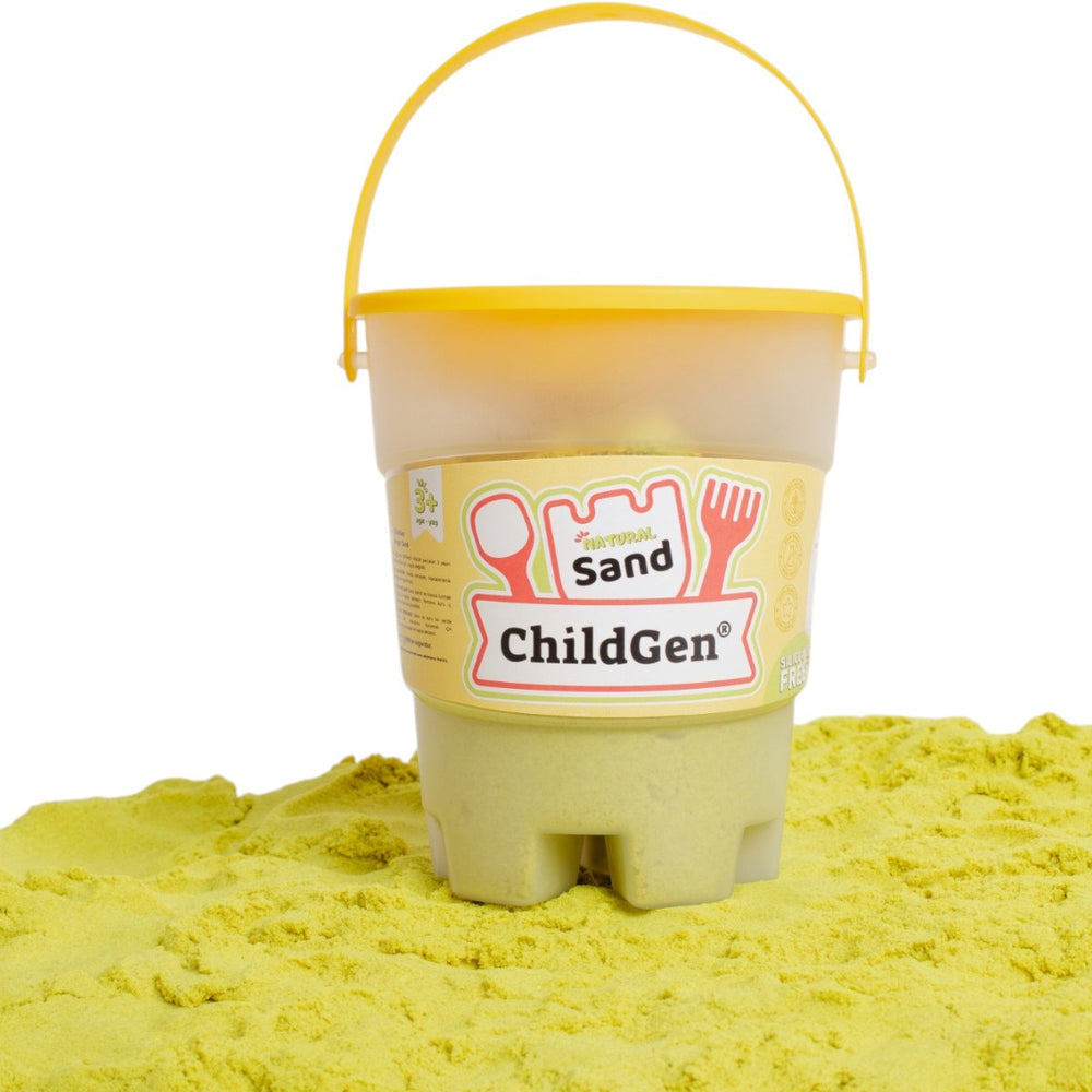 Kinetic Sand, 100 % natürlich – Gelb 500 g - tablude.com