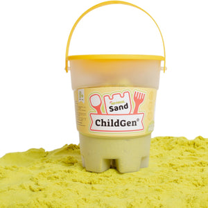 Kinetic Sand, 100 % natürlich – Gelb 500 g - tablude.com