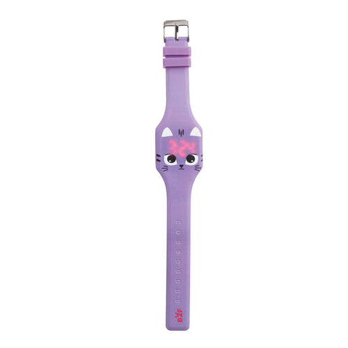 Digitale Kinderuhr – Katze