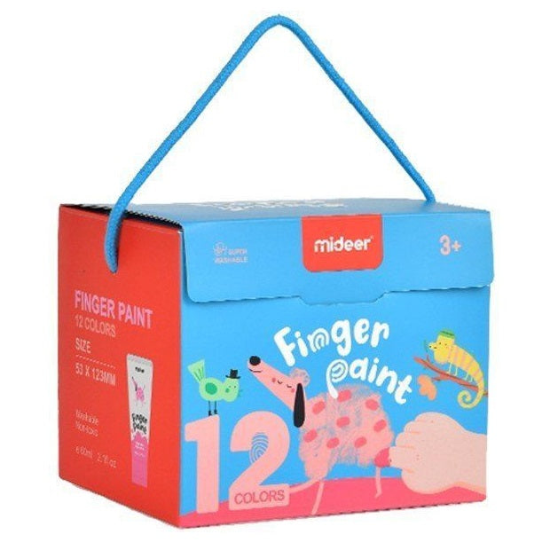 Fingerfarben – 12 Farben - tablude.com