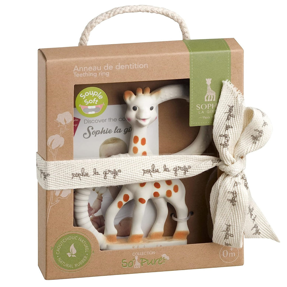 Weicher Beißring Sophie die Giraffe  - So'Pure - tablude.com